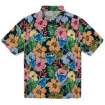 Buffalo Bulls Hawaiian Shirt - Brilliant Hibiscus Garden | Hula Hawaiian Shirts