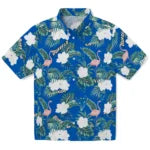 Buffalo Bulls Hawaiian Shirt - Flamingo and Hibiscus | Hula Hawaiian Shirts