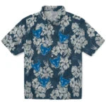 Buffalo Bulls Hawaiian Shirt - Hibiscus Flowers | Hula Hawaiian Shirts