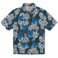 Buffalo Bulls Hawaiian Shirt - Hibiscus Flowers | Hula Hawaiian Shirts