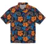 Buffalo Bulls Hawaiian Shirt - Hibiscus Foliage | Hula Hawaiian Shirts