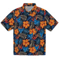 Buffalo Bulls Hawaiian Shirt - Hibiscus Foliage | Hula Hawaiian Shirts