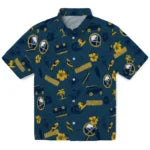 Buffalo Sabres Hawaiian Shirt - Beach Vibe | Hula Hawaiian Shirts