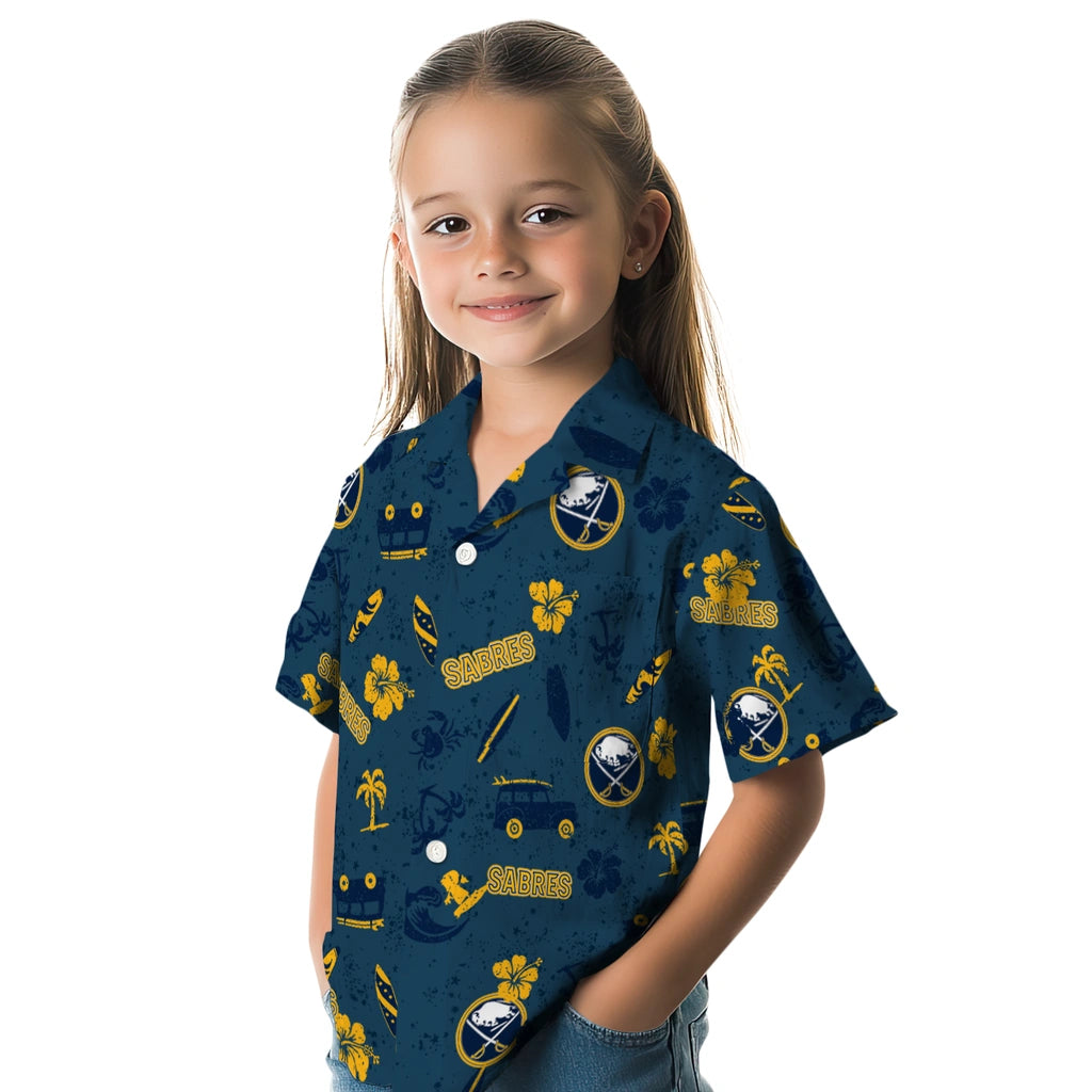 Buffalo Sabres Hawaiian Shirt - Beach Vibe | Hula Hawaiian Shirts
