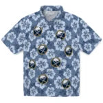Buffalo Sabres Hawaiian Shirt - Hibiscus Cluster | Hula Hawaiian Shirts