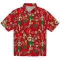 Calgary Flames Hawaiian Shirt - Hawaiian Girls Design | Hula Hawaiian Shirts