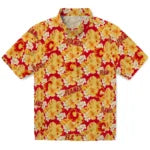 Calgary Flames Hawaiian Shirt - Hibiscus Tropics | Hula Hawaiian Shirts