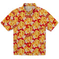 Calgary Flames Hawaiian Shirt - Hibiscus Tropics | Hula Hawaiian Shirts