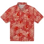 Calgary Flames Hawaiian Shirt - Vintage Palm Tree | Hula Hawaiian Shirts