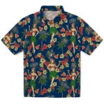 California Golden Bears Hawaiian Shirt - Hawaiian Girls Design | Hula Hawaiian Shirts