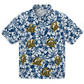 California Golden Bears Hawaiian Shirt - Hibiscus Motif | Hula Hawaiian Shirts