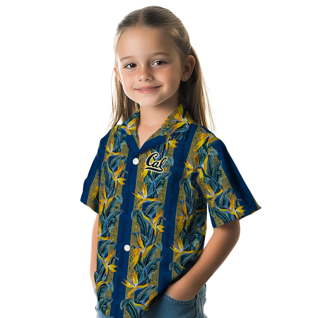 California Golden Bears Hawaiian Shirt - Paradise Vines | Hula Hawaiian Shirts
