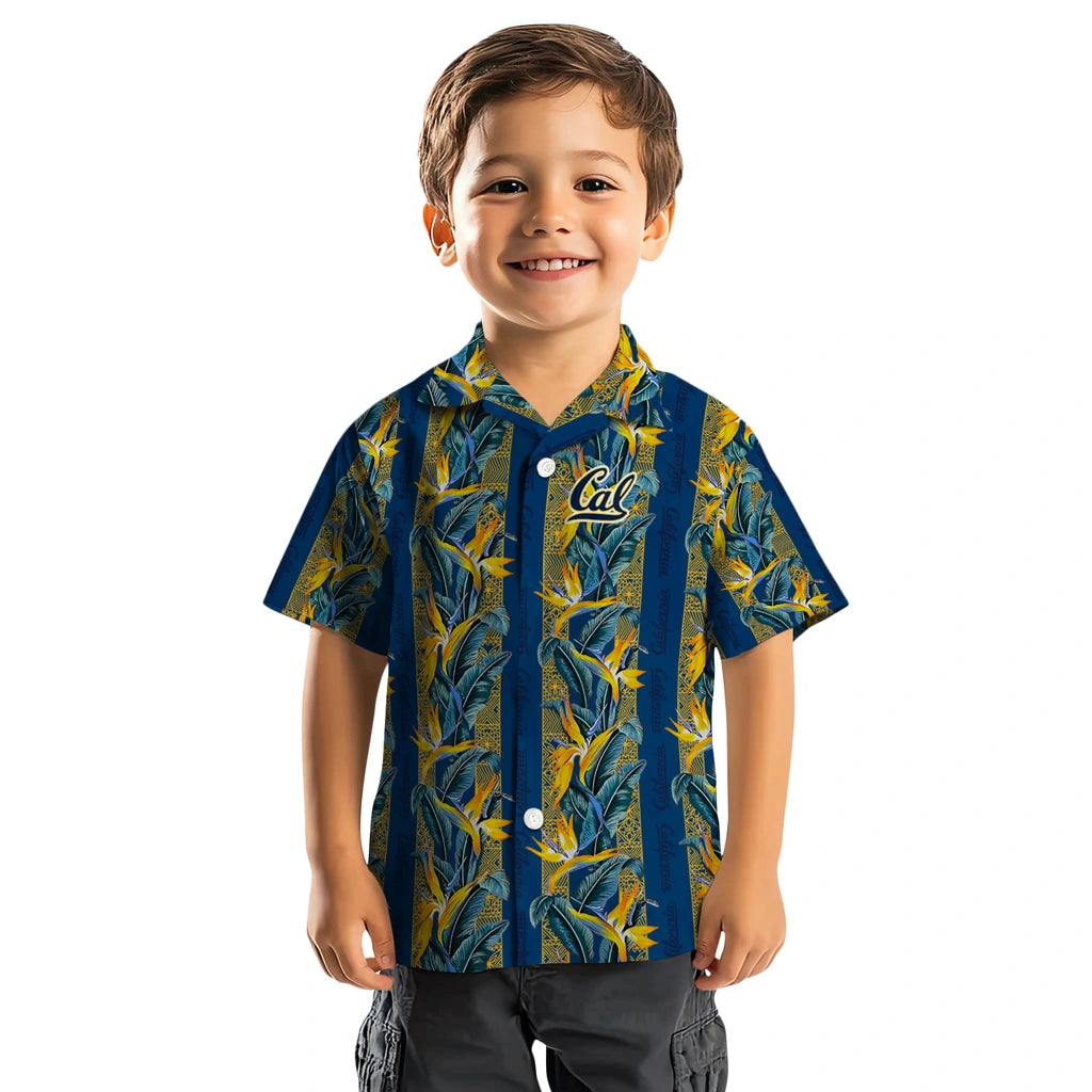 California Golden Bears Hawaiian Shirt - Paradise Vines | Hula Hawaiian Shirts