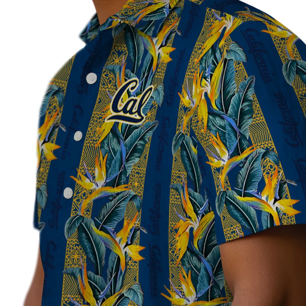 California Golden Bears Hawaiian Shirt - Paradise Vines | Hula Hawaiian Shirts