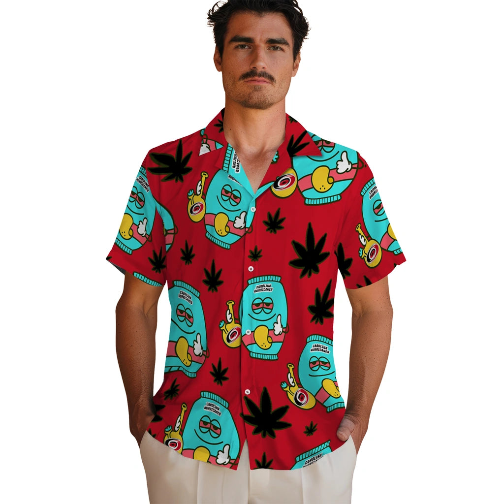 Carolina Hurricanes Hawaiian Shirt - Chill Vibe | Hula Hawaiian Shirts