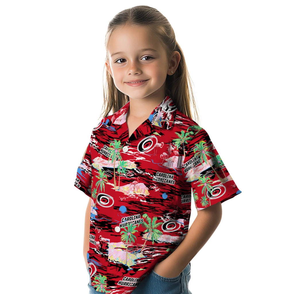 Carolina Hurricanes Hawaiian Shirt - Hawaii Island | Hula Hawaiian Shirts