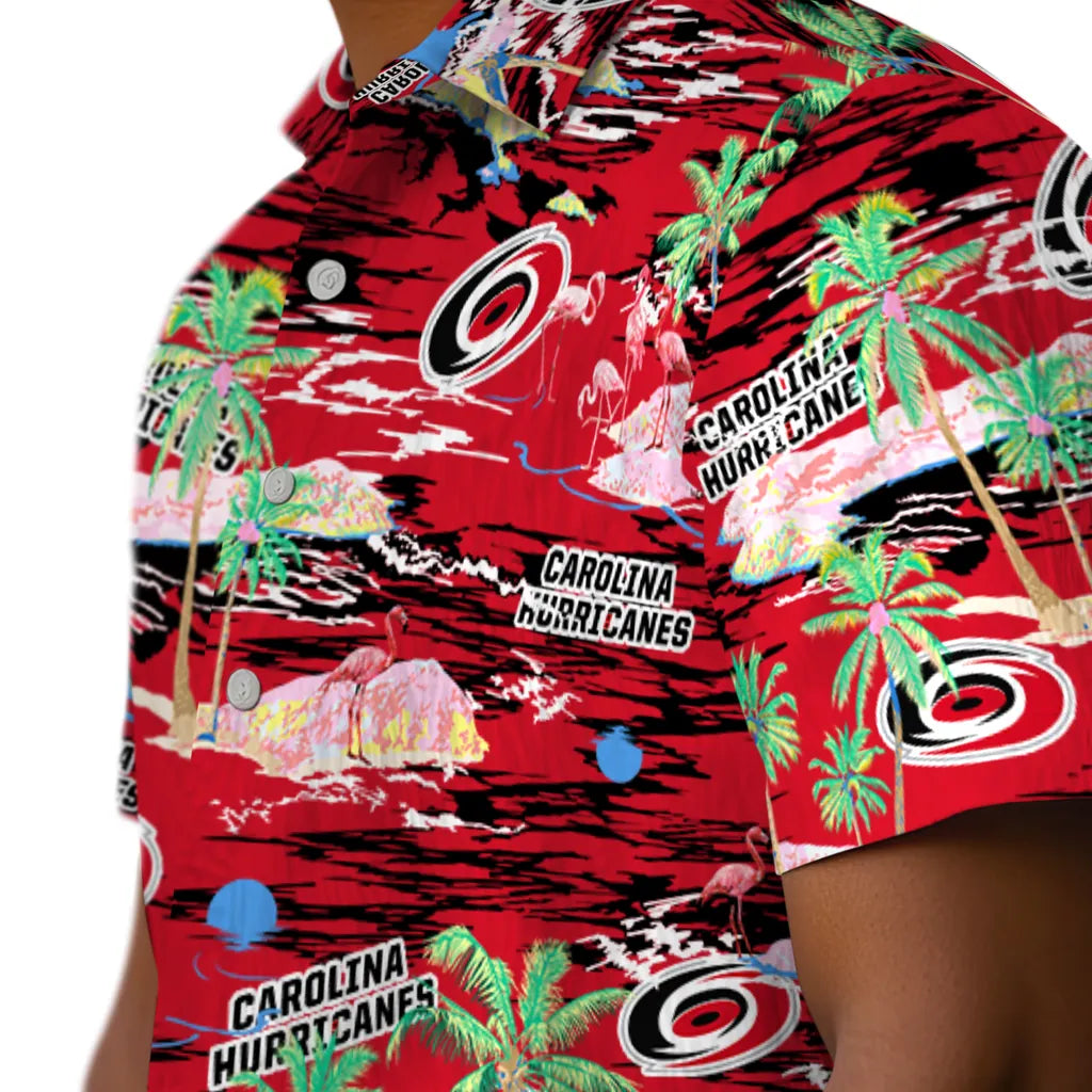Carolina Hurricanes Hawaiian Shirt - Hawaii Island | Hula Hawaiian Shirts
