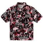 Carolina Hurricanes Hawaiian Shirt - Hibiscus Overlay | Hula Hawaiian Shirts
