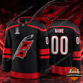 Carolina Hurricanes Stanley Cup Champions Alternate Hockey Jersey - LeagueLockerGear