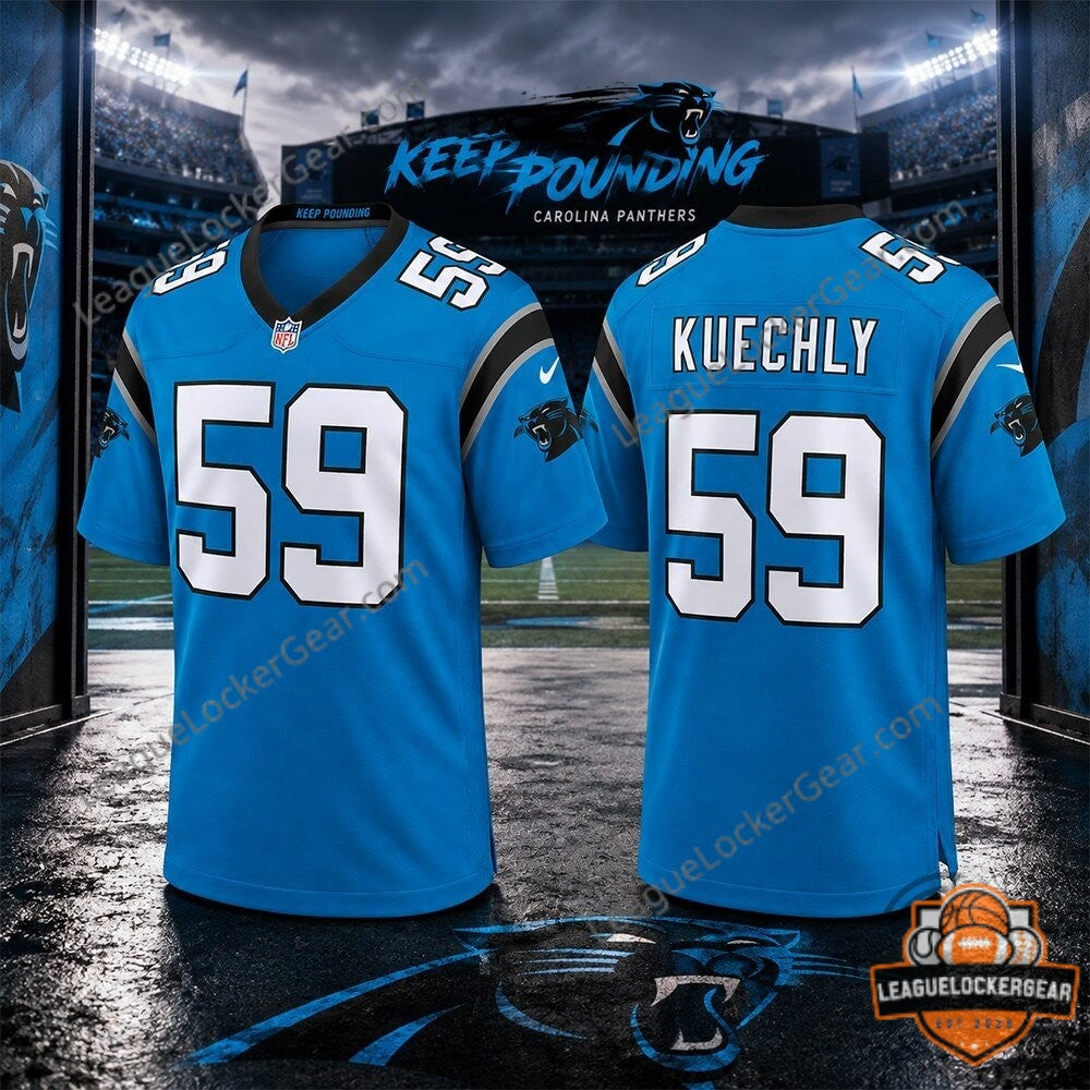 Carolina Panthers 2026 Hall of Fame Game Luke Kuechly Football Jersey