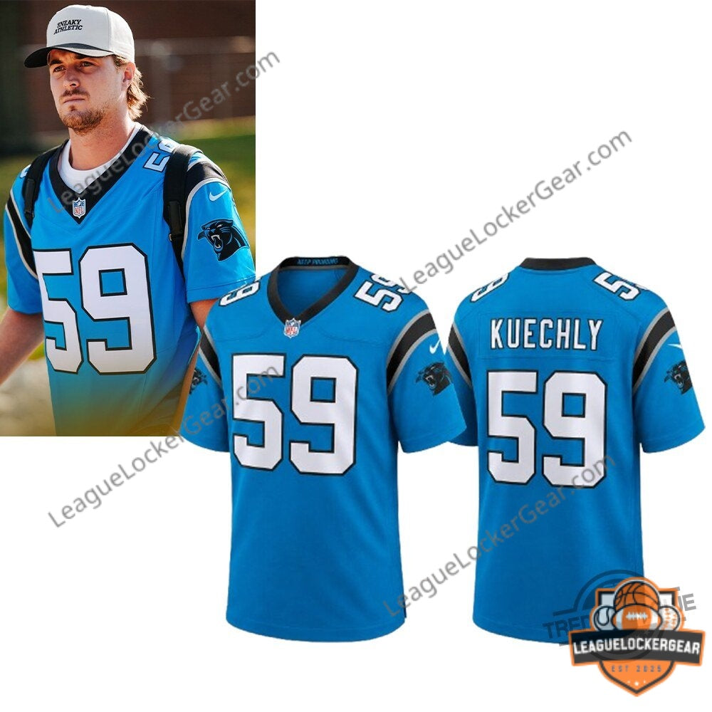 Carolina Panthers 2026 Hall of Fame Game Luke Kuechly Football Jersey
