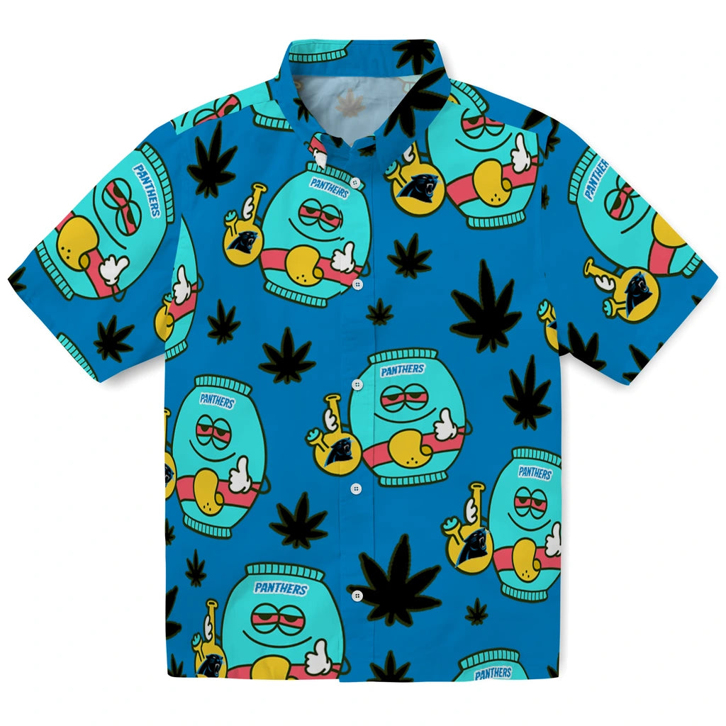 Carolina Panthers Hawaiian Shirt - Chill Vibe | Hula Hawaiian Shirts