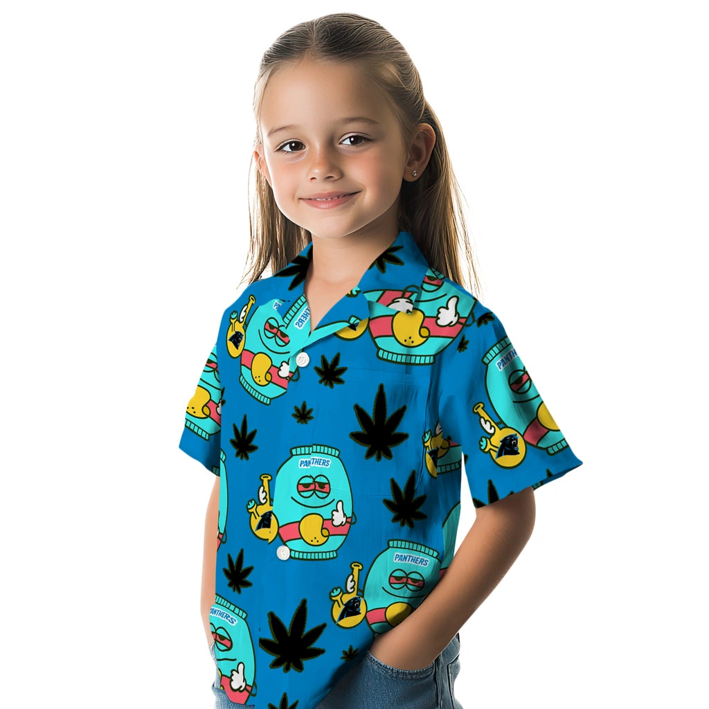 Carolina Panthers Hawaiian Shirt - Chill Vibe | Hula Hawaiian Shirts