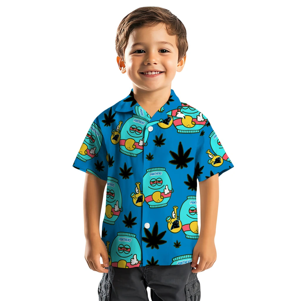Carolina Panthers Hawaiian Shirt - Chill Vibe | Hula Hawaiian Shirts