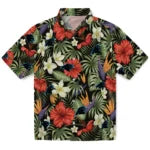 Carolina Panthers Hawaiian Shirt - Hawaii Floral Hibiscus | Hula Hawaiian Shirts