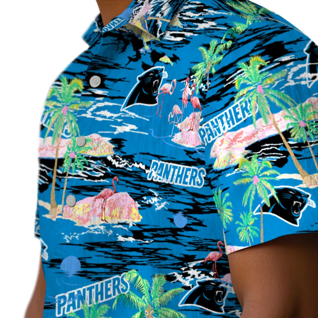 Carolina Panthers Hawaiian Shirt - Hawaii Island | Hula Hawaiian Shirts