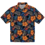 Carolina Panthers Hawaiian Shirt - Hibiscus Foliage | Hula Hawaiian Shirts