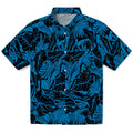 Carolina Panthers Hawaiian Shirt - Monstera Layer | Hula Hawaiian Shirts