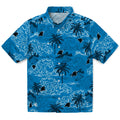 Carolina Panthers Hawaiian Shirt - Wave Palm | Hula Hawaiian Shirts