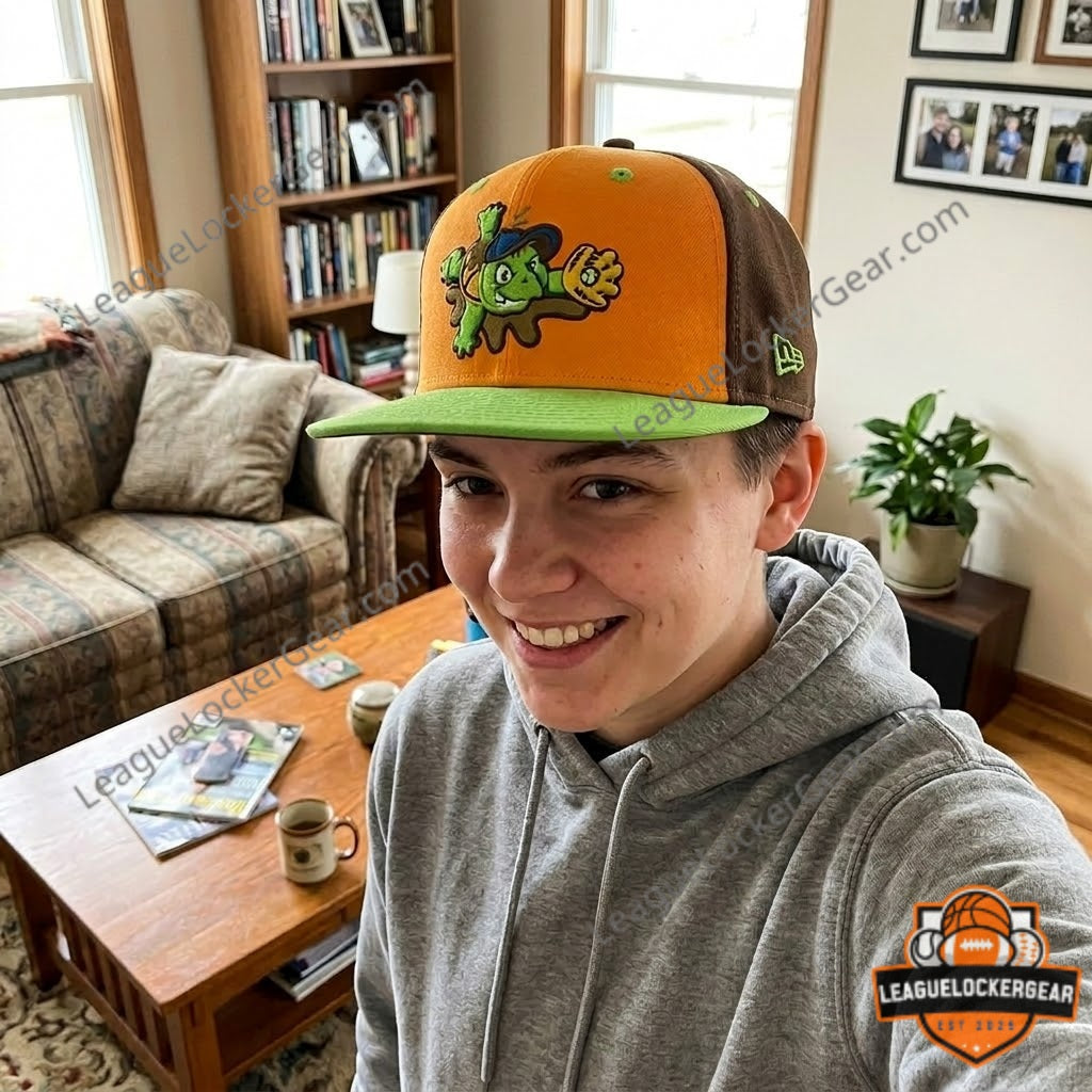 Daytona Tortugas Altoona Mud Turtles Logo Hat 2026 - LeagueLockerGear