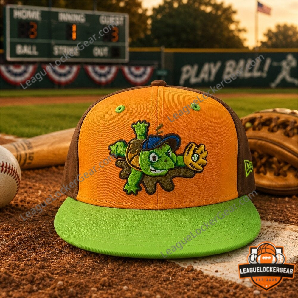 Daytona Tortugas Altoona Mud Turtles Logo Hat 2026 - LeagueLockerGear