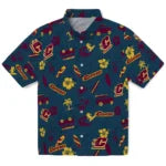 Central Michigan Chippewas Hawaiian Shirt - Beach Vibe | Hula Hawaiian Shirts