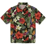 Central Michigan Chippewas Hawaiian Shirt - Hawaii Floral Hibiscus | Hula Hawaiian Shirts