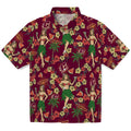 Central Michigan Chippewas Hawaiian Shirt - Hawaiian Girls Design | Hula Hawaiian Shirts