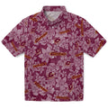 Central Michigan Chippewas Hawaiian Shirt - Hibiscus Oasis | Hula Hawaiian Shirts
