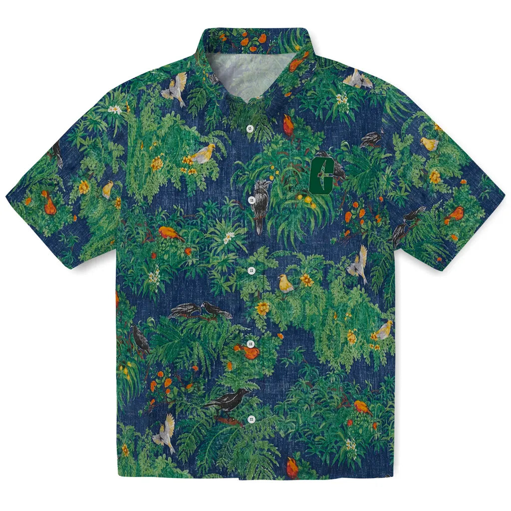 Charlotte 49ers Hawaiian Shirt - Bird Canopy | Hula Hawaiian Shirts