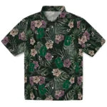 Charlotte 49ers Hawaiian Shirt - Hibiscus Leaves Pattern | Hula Hawaiian Shirts