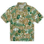 Charlotte 49ers Hawaiian Shirt - Hibiscus Overlay | Hula Hawaiian Shirts