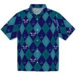 Charlotte Hornets Hawaiian Shirt - Golfing Plaid | Hula Hawaiian Shirts
