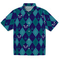 Charlotte Hornets Hawaiian Shirt - Golfing Plaid | Hula Hawaiian Shirts