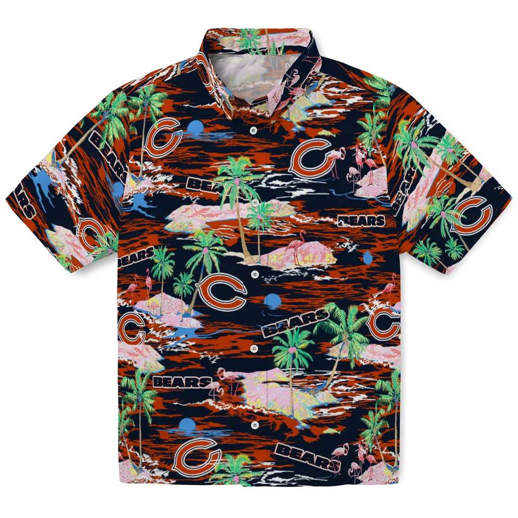 Chicago Bears Hawaiian Shirt - Hawaii Island | Hula Hawaiian Shirts