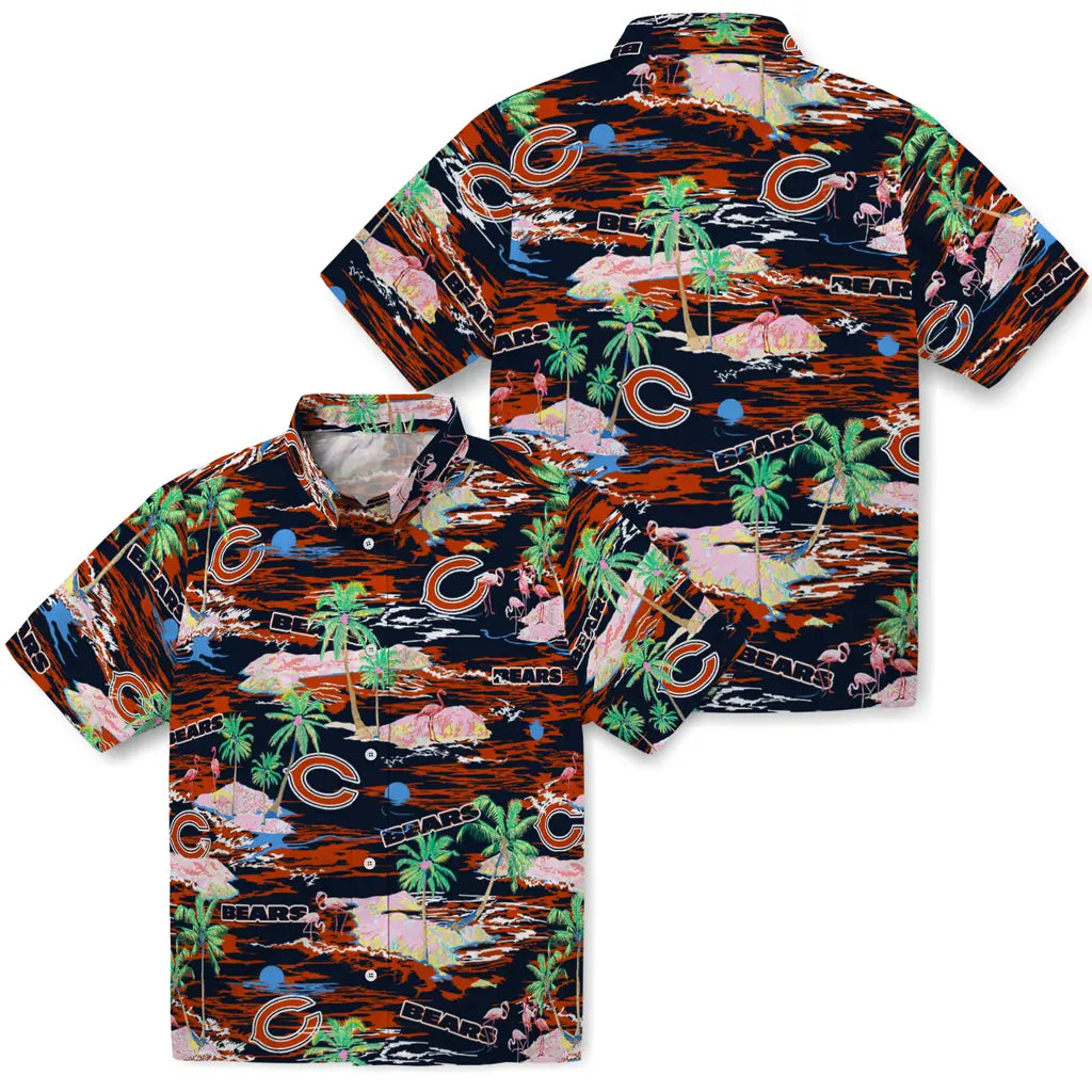 Chicago Bears Hawaiian Shirt - Hawaii Island | Hula Hawaiian Shirts