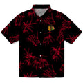 Chicago Blackhawks Hawaiian Shirt - Bamboo Branches | Hula Hawaiian Shirts