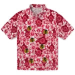 Chicago Blackhawks Hawaiian Shirt - Hibiscus Blooms | Hula Hawaiian Shirts