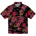 Chicago Blackhawks Hawaiian Shirt - Palm Sunset | Hula Hawaiian Shirts