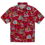 Chicago Blackhawks Hawaiian Shirt - Simpsons Christmas | Hula Hawaiian Shirts